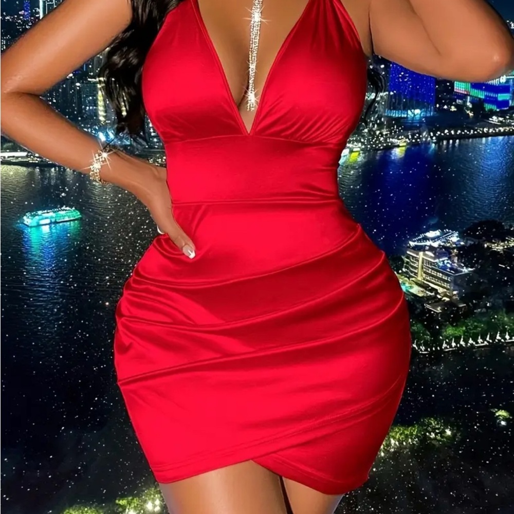 Elegant Halter Dress